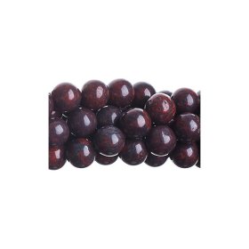 (image for) Stone Beads Round - 6mm - Red Brecciated Jasper