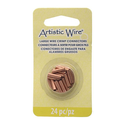 Findings - Assorted Sizes Crimp Tubes for Wire - Copper (Pack)