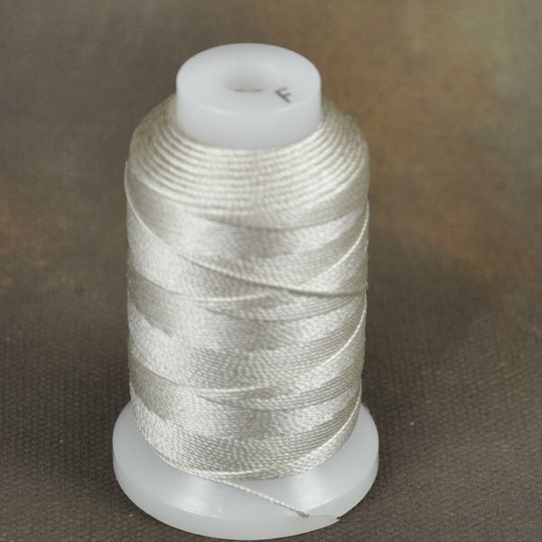 Silk Thread - F Dazzle-It Silk Thread - Ecru (Spool)