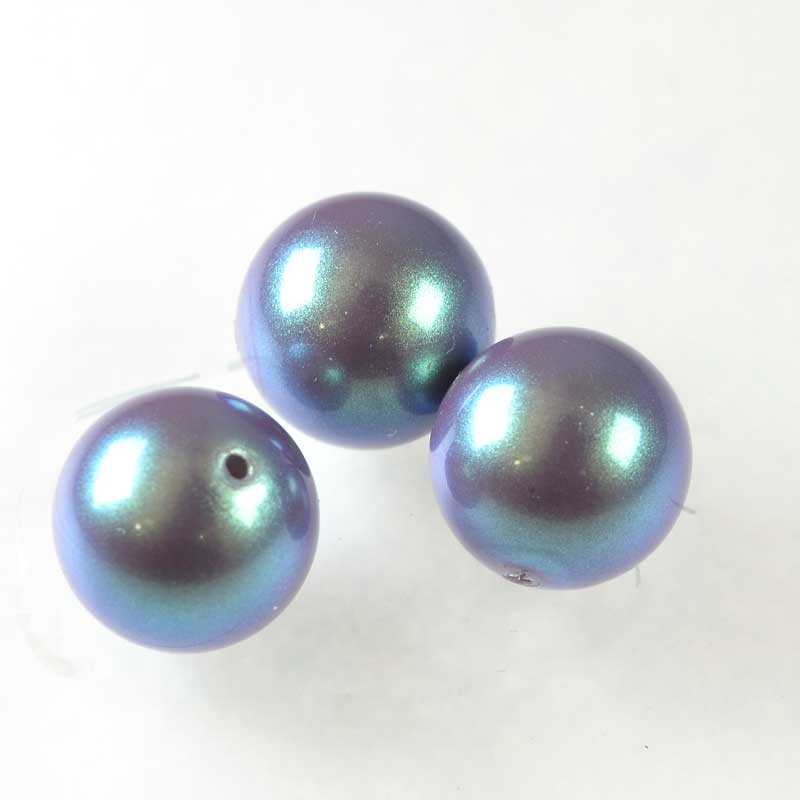 Preciosa Maxima Nacre Pearl - 4mm Round - Pearlescent Violet (Factory Pack)